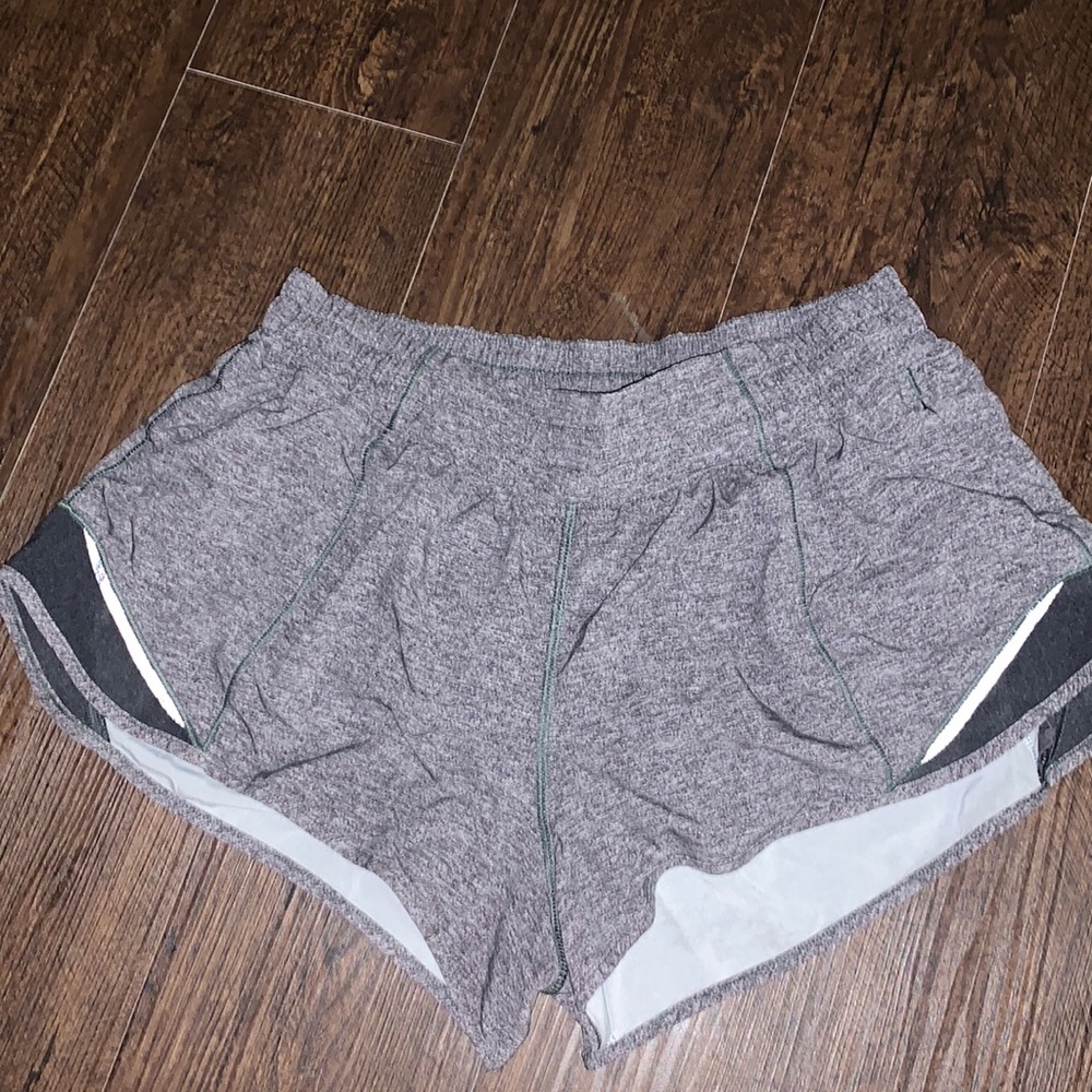 Lululemon grey hotty hot shorts (2.5 inseam)